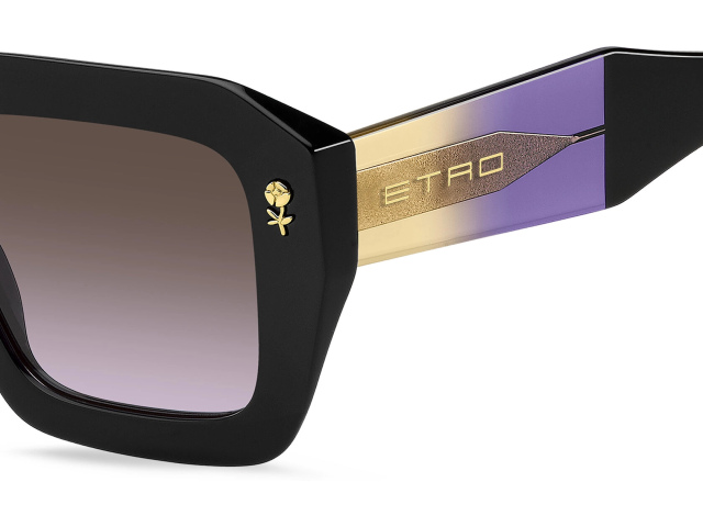ETRO 0114/S HK8 Black Violet