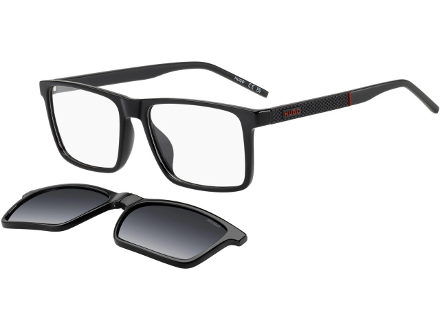 с солнцезащитным клипоном HUGO HG 1422/G/C 807 Black