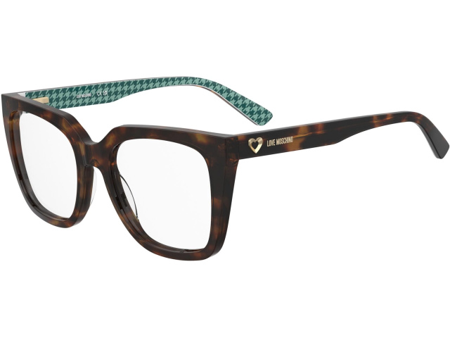 MOSCHINO LOVE MOL673 2VM Havana Pattern