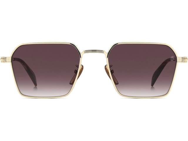 DAVID BECKHAM DB 1245/S T5U GOLD BROWN HORN