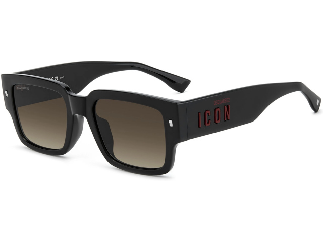 DSQUARED2 ICON 0032/G/S OIT Black Red