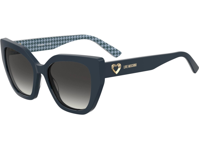 MOSCHINO LOVE MOL098/S S6F Blue Pattern