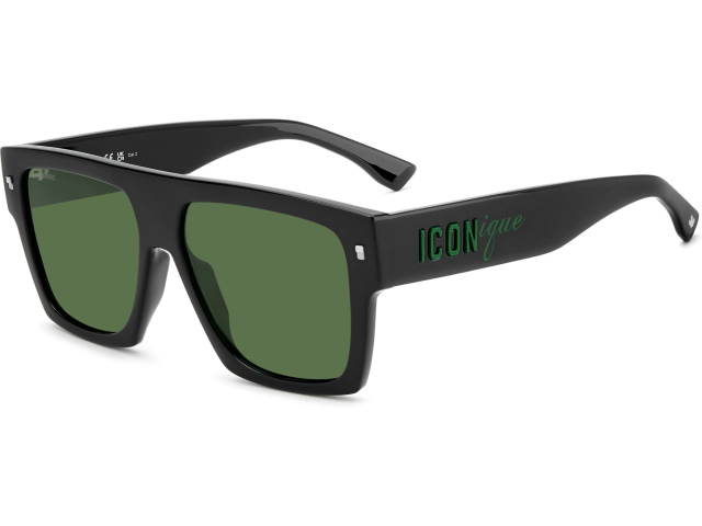 DSQUARED2 ICON 0030/S 7ZJ Black Green