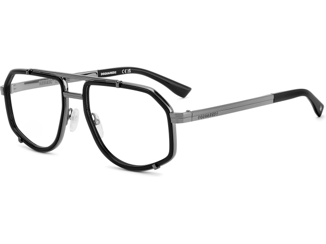 DSQUARED2 D2 0191 ANS Black Dark Ruthenium