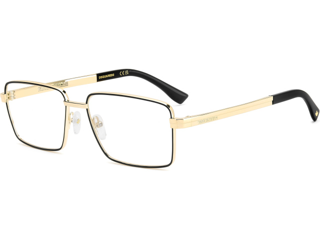 DSQUARED2 D2 0216 I46 Matte Black Gold