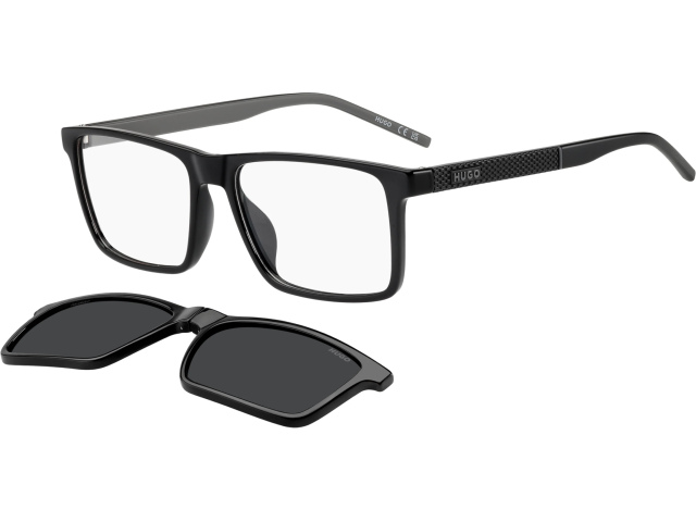 с солнцезащитным клипоном HUGO HG 1422/G/C QFU Black 6