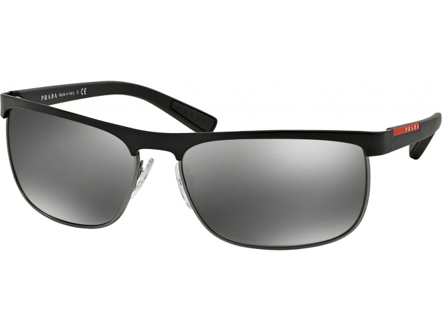 Солнцезащитные очки Prada linea rossa PS 54QS DG07W1 Black Rubber/gunmetal Rubber