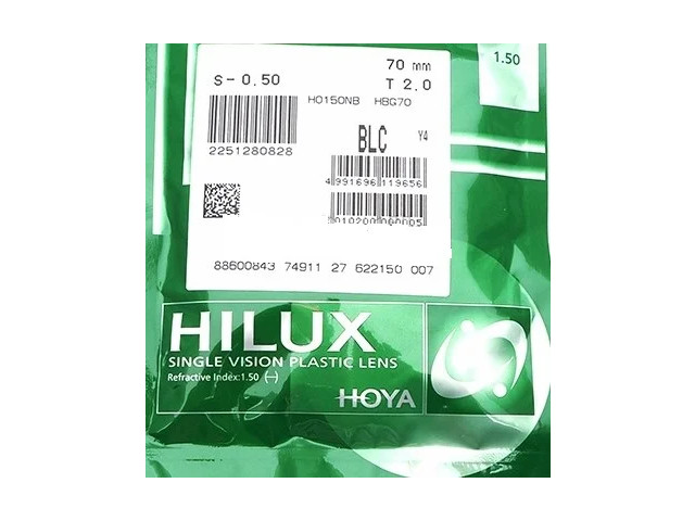 HOYA Hilux 1.50 Hi-Vision LongLife (HVLL) Blue Control