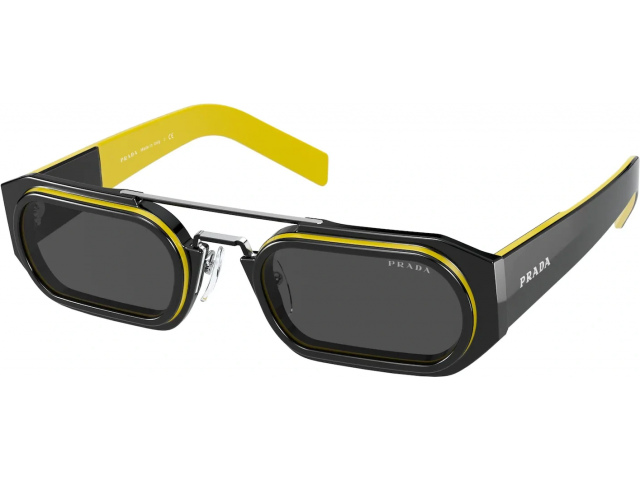 Солнцезащитные очки Prada PR 01WS 03L5S0 Black/yellow