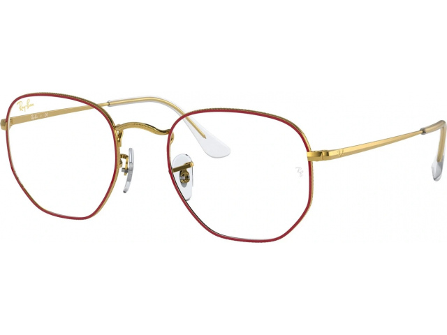 Ray-Ban RX6448 3106 Red On Legend Gold