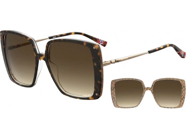 MISSONI MIS 0002/S RNL, : HVNPTTMUL, BROWN SF