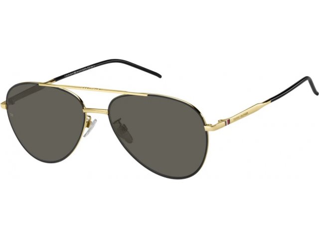 Солнцезащитные очки TOMMY HILFIGER TH 1788/F/S I46, Цвет: BLCK GOLD, GREY