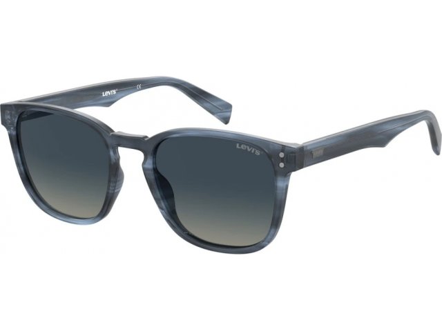 LEVIS LV 5008/S 38I, : BLUE HORN, BLUE SF GREY