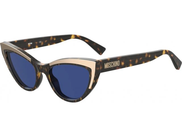 MOSCHINO MOS094/S 086,  BLUE AVIO