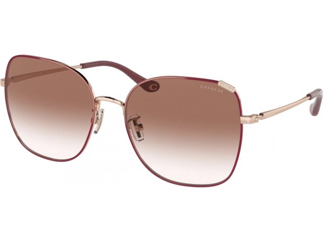 Coach C7997 HC7133 94038D Shiny Rose Gold / Burgundy Fr