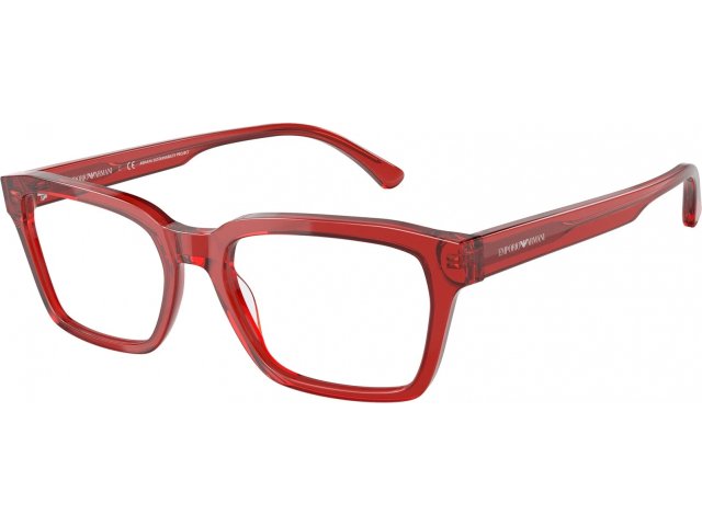 Emporio Armani EA3192 5075 Shiny Transparent Red