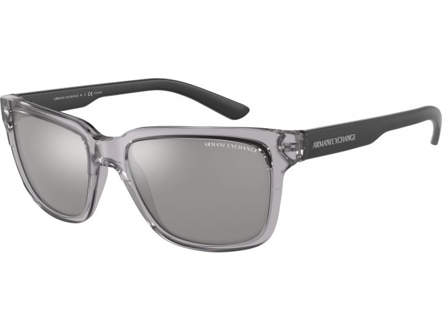 Солнцезащитные очки Armani exchange AX4026S 8239Z3 Shiny Transparent Grey