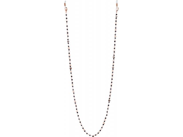 Glasses Chain GC42359 Sequins Rose Gold