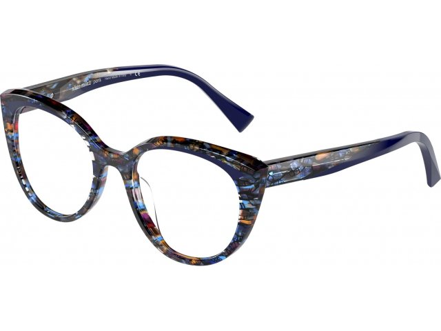 Alain Mikli Elinetta A03129 005 Blue Violet Havana / Blue