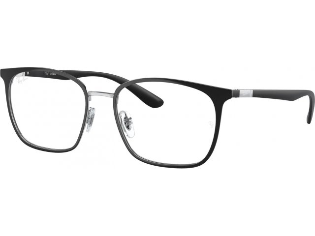 Ray-Ban RX6486 2861 Black On Silver