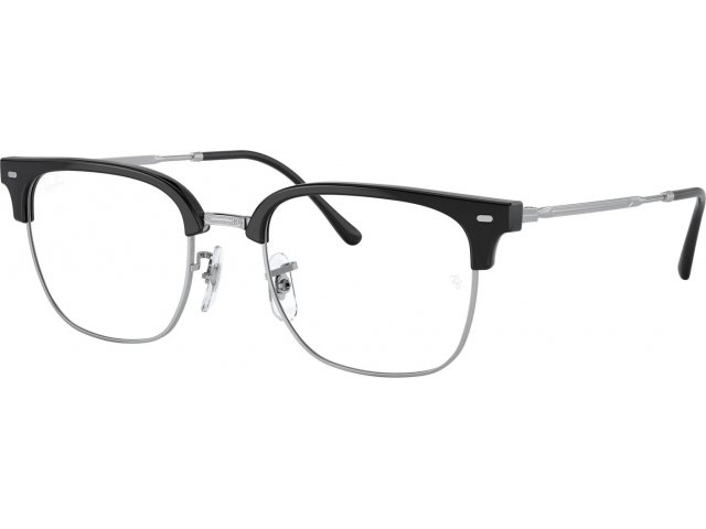 Ray-Ban Clubmaster RX7216 2000 Black On Silver