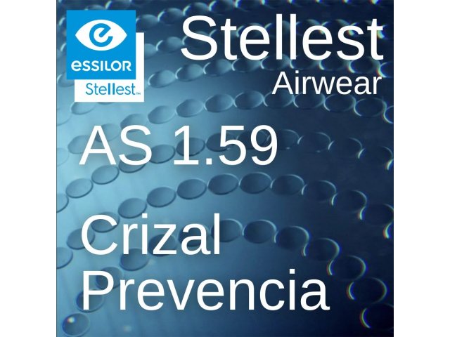 Очковая линза Stellest Essilor 1.59 AS Crizal Prevencia