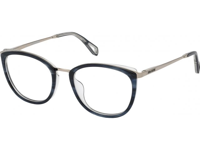 ZADIG VOLTAIRE VZV313 06B7, цвет STRIPED BICOLOR BLUE, CLEAR