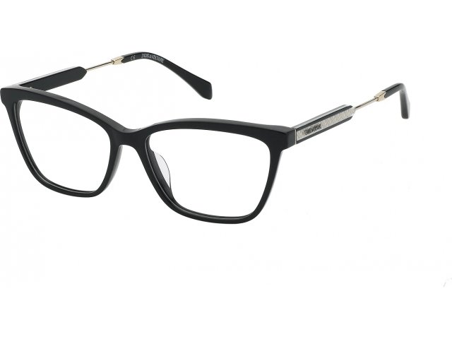 ZADIG VOLTAIRE VZV342 0700, цвет SHINY BLACK, CLEAR