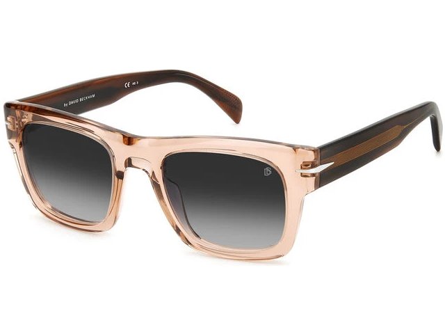 David Beckham DB 7099/S ASA Pink Striped Brown