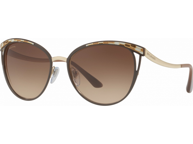 Солнцезащитные очки Bvlgari BV6083 203013 Brown/pale Gold