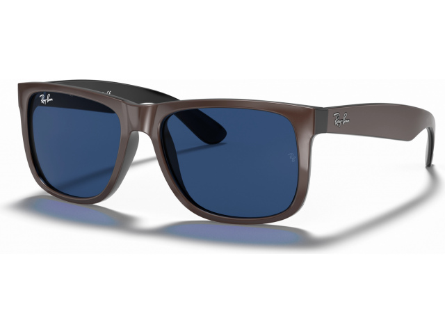   Ray-Ban Justin RB4165 647080 Brown Metallic On Black