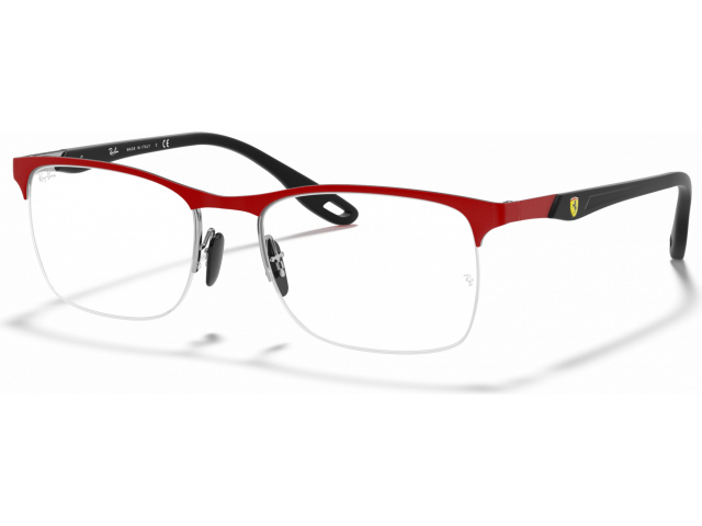 Ray-Ban RX8416M F045 Top Matte Red Ferrari On Silve