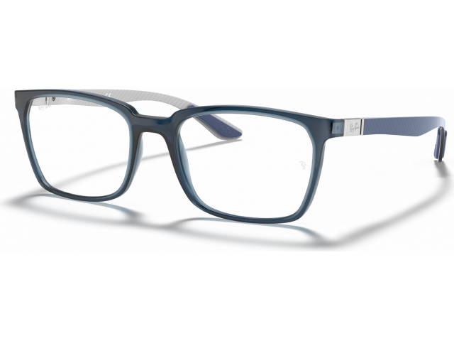 Ray-Ban RX8906 8060 Shiny Transparent Blue