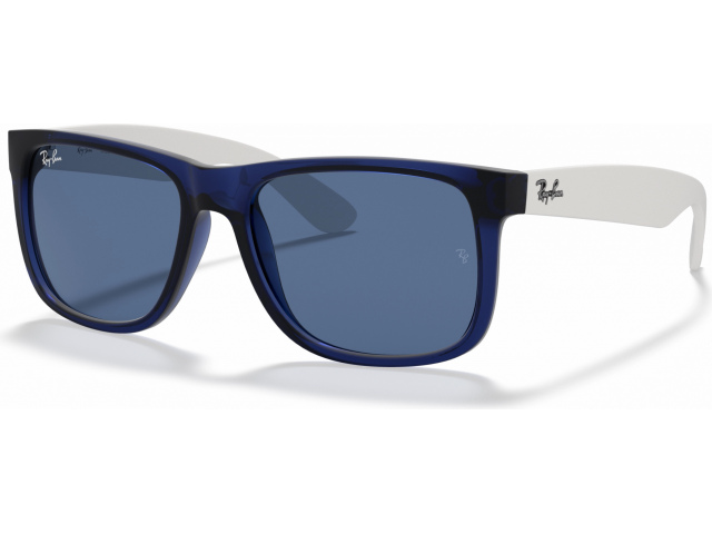 Ray-Ban Justin RB4165 651180 Rubber Transparent Blue