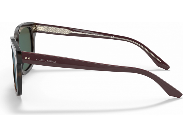 Giorgio Armani AR8138 573431 Striped Dark Brown