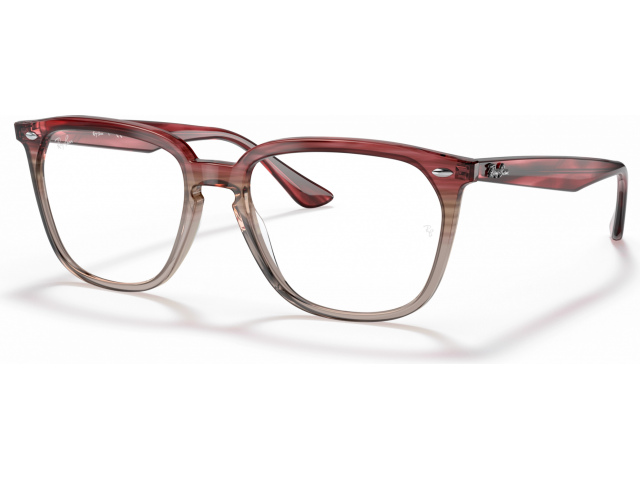 Ray-Ban RX4362V 8145 Gradient Bordeaux Havana
