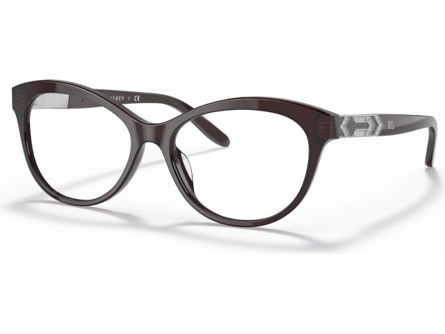 Ralph Lauren RL6216U 5855 Shiny Transp Brown