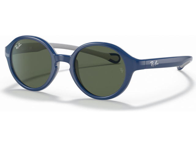 Ray-Ban RJ9075S 709671 Blue On Rubber Grey