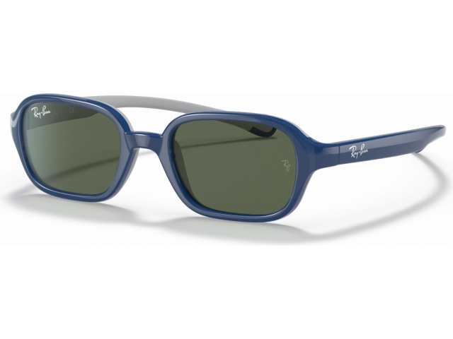 Ray-Ban RJ9074S 709671 Blue On Rubber Grey