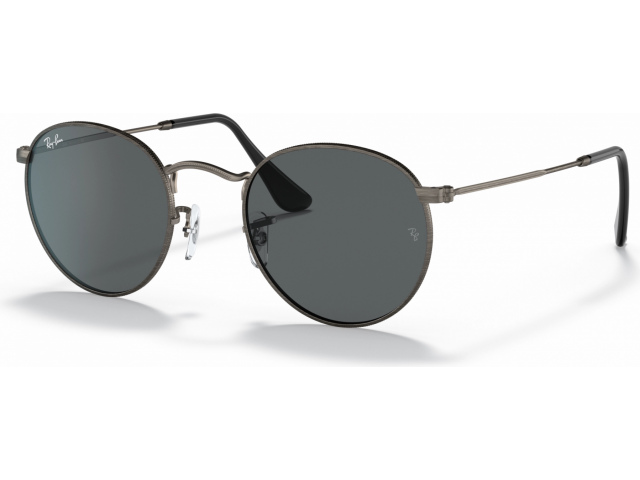 Ray-Ban Round Metal RB3447 9229B1 Antique Gunmetal