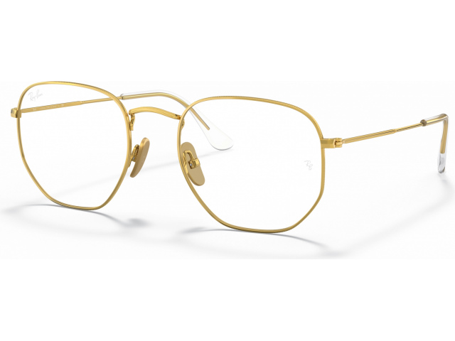 Ray-Ban Hexagonal RX8148V 1225 Legend Gold