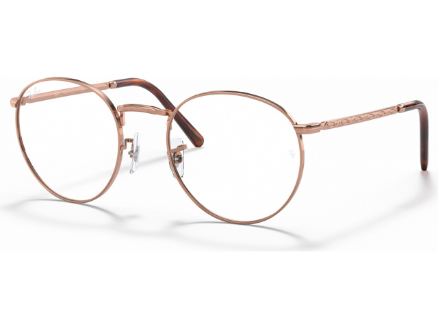 Ray-Ban Round RX3637V 3094 Rose Gold