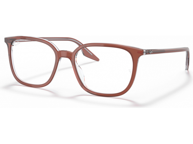 Ray-Ban RX5406 8171 Brown On Transparent