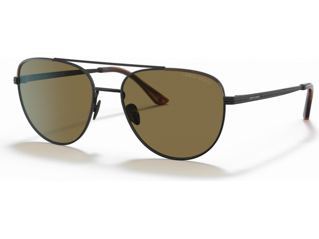 Giorgio Armani AR6134J 300173 Matte Black/striped Honey