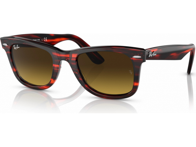 Ray-Ban Wayfarer RB2140 136285 Striped Red