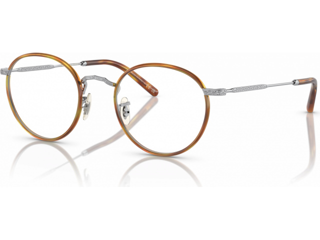 Oliver Peoples Carling OV1308 5063 Brushed Silver/amber Tortoise
