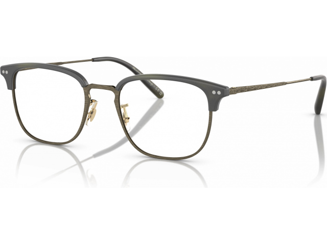 Oliver Peoples Willman OV5359 1709 Semi Mt Emerald Bark/antq Gold