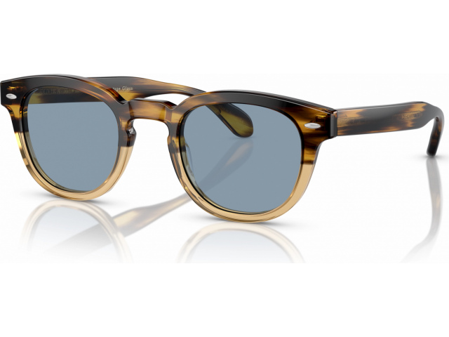 Oliver Peoples Sheldrake Sun OV5036S 170356 Canarywood Gradient