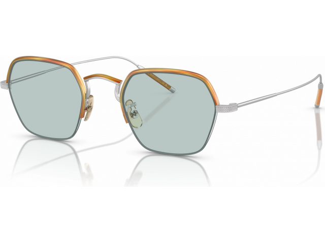 Oliver Peoples Tk-7 OV1291T 5036 Silver/amber Tortoise