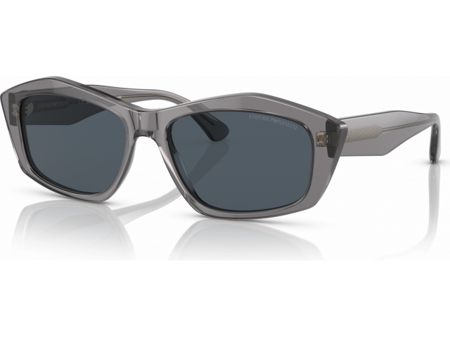 Emporio Armani EA4187 502987 Shiny Transparent Grey